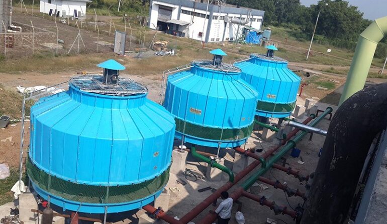 100tr Round Cooling Tower Uses